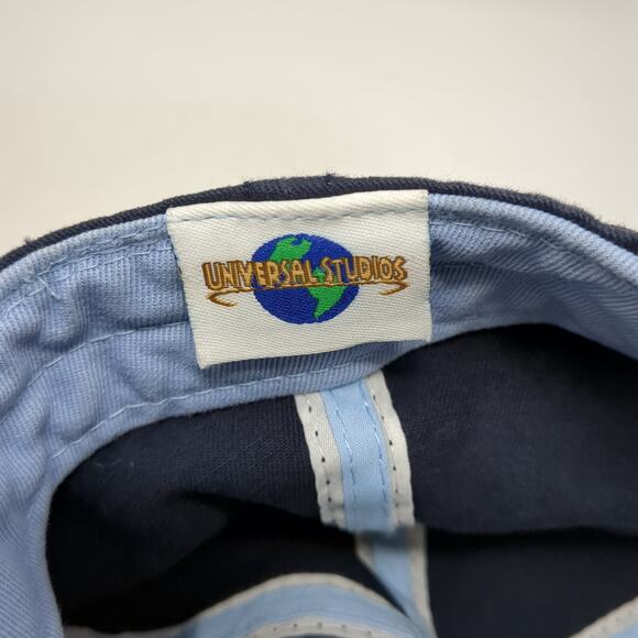 Universal Studios Strapback Hat Blue One Size Adjustable Vent Holes - Picture 10 of 10